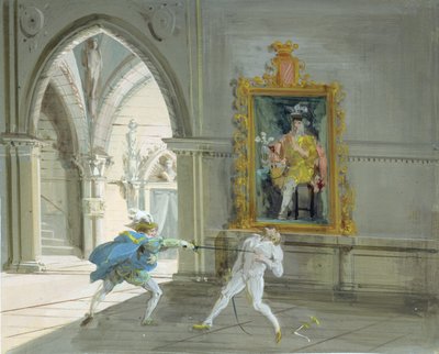 Don Juan, el duelo de Giuseppe Bernardino Bison